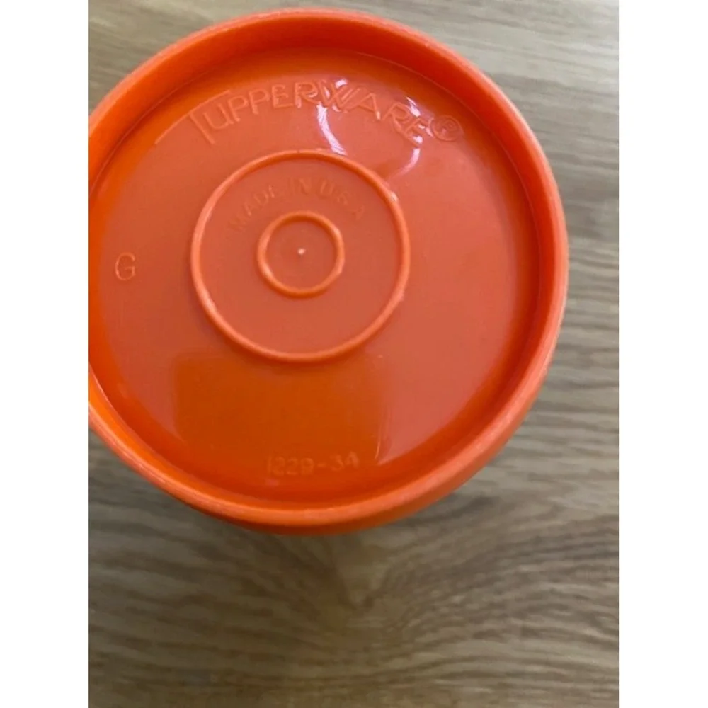 Tupperware Snack Cup Lot Unisex OS Multi Good 7 Containers 6 Lids 1229 1230 - Picture 8 of 8